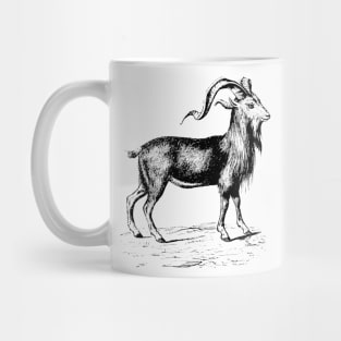 Ram Nature Drawing Mug